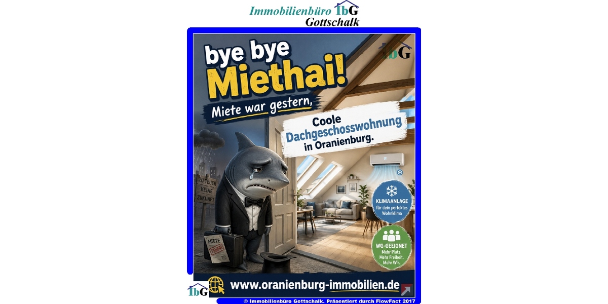 # Dachgeschoßwohnung in Oranienburg zur Eigennutzung oder Neuvermietung 3 Zimmer # - Dachgeschoßwohnung Oranienburg | Angebot:24649312