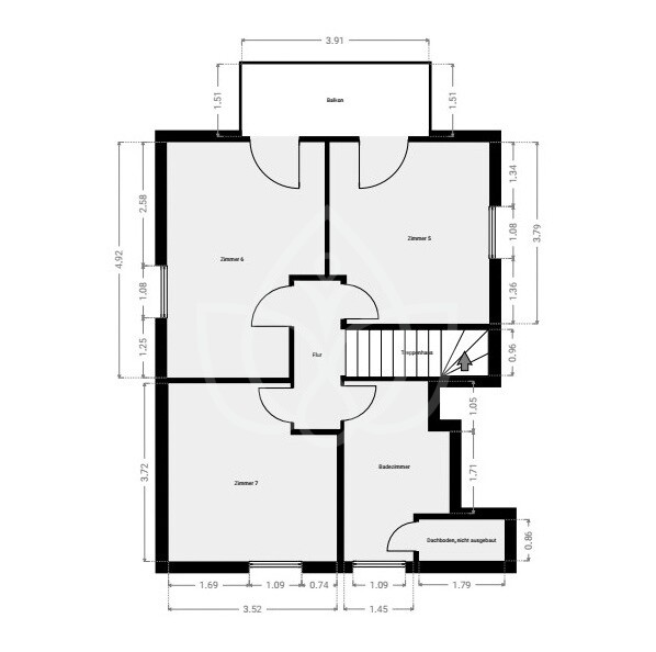 Grundriss Dachgeschoss